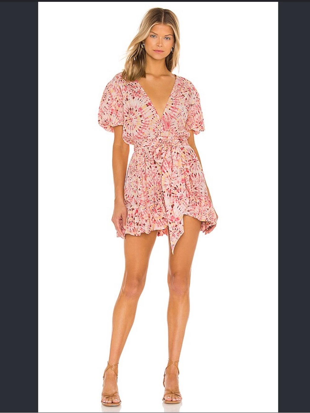 Revolve x Misa Los Angeles Eloise Dress Rose Lemonade